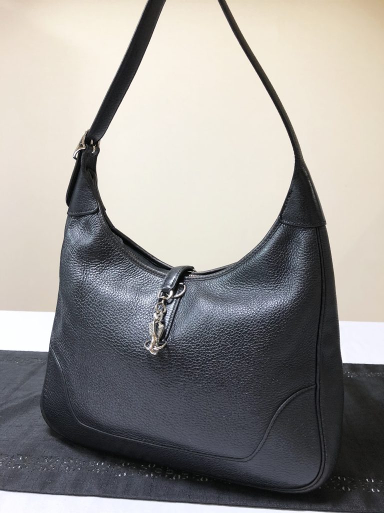 極美品 鑑定済 HERMES トリム35 トリヨンクレマンスレザー ハンドバッグ BA5F9EDA-C3DB-49D2-9B91-